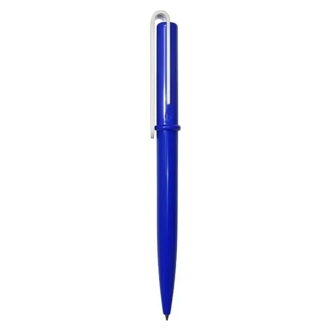 Ручка 'Uson' пластикова з поворотним механізмом Синий Белый 3911-76