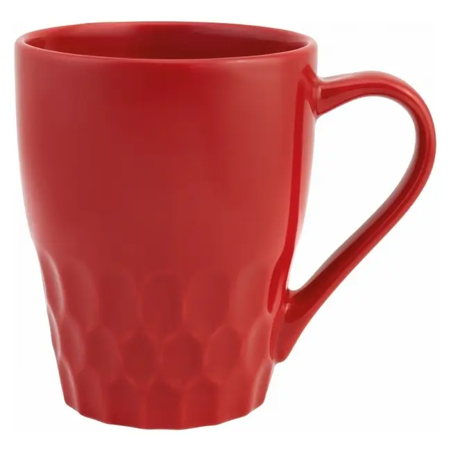 Чашка керамическая 370мл Красный 13688-03