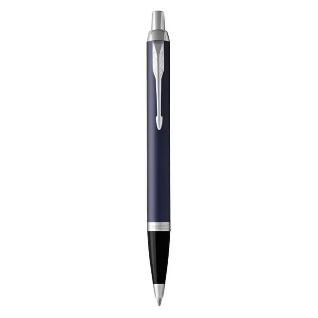 Ручка шариковая 'Parker' IM 17 Blue CT BP Темно-синий Черный Серебристый 10021-01