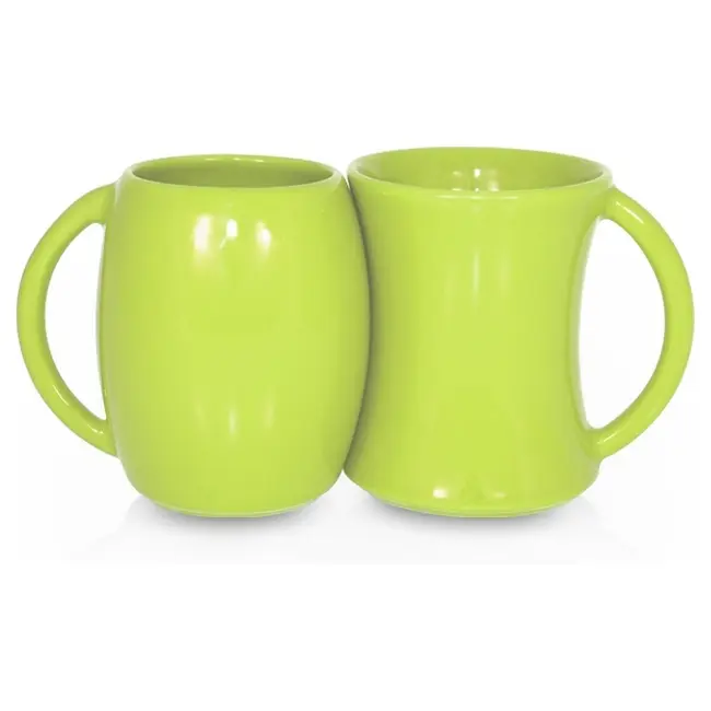 Набір з двох чашок El Paso керамічний 350 / 400 мл Зеленый 1748-20