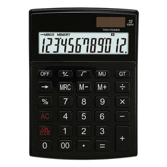 Калькулятор водонепроникний Черный 6378-01