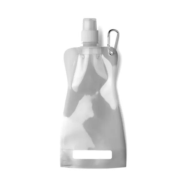 Бутылка для воды складная 420 мл Белый Серебристый 6781-01