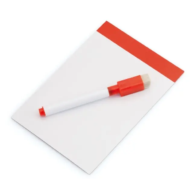 Дошка магнітна з ручкою Красный Белый 6824-02