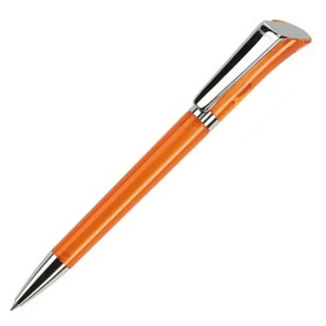 Ручка пластиковая 'Dream pen' 'GALAXY Transparentny Metal' Серебристый Оранжевый 11718-04