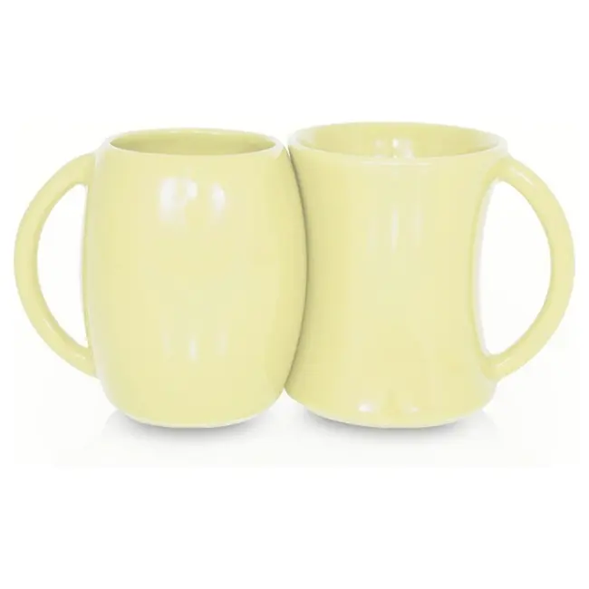 Набір з двох чашок El Paso керамічний 190 / 270 мл Желтый 1747-21