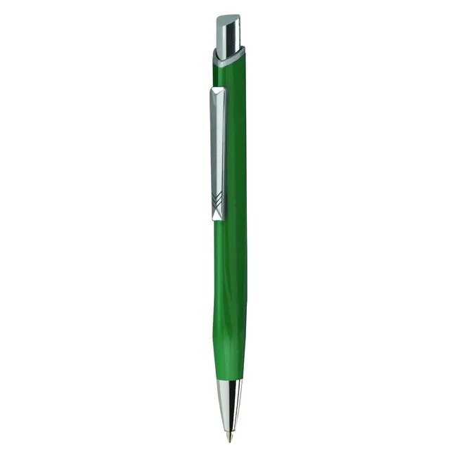 Ручка металлическая 'VIVA PENS' 'KOBI' Зеленый Серебристый 8628-04