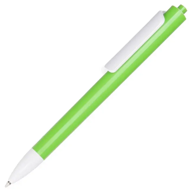 Ручка пластиковая 'Lecce Pen' 'Forte' Зеленый Белый 13065-03