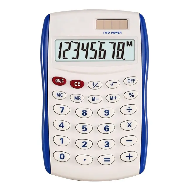 Калькулятор Белый Синий 6379-01
