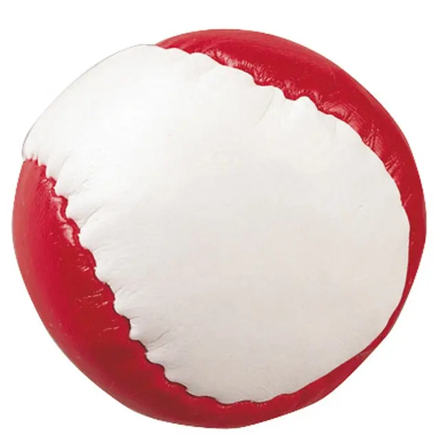 Антистрес М'ячик Белый Красный 2195-02