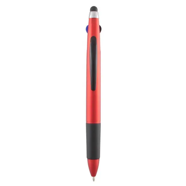 Ручка стилус трехцветная Красный Черный 3827-01