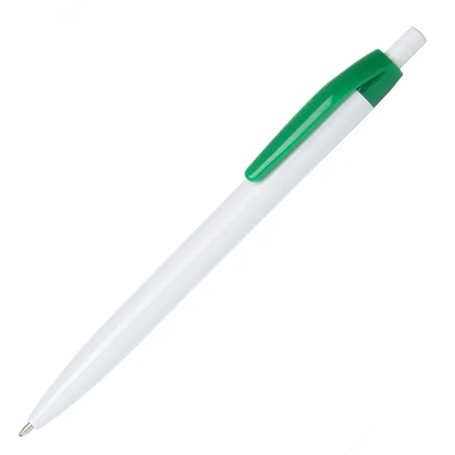 Ручка пластикова Зеленый Белый 1351-03