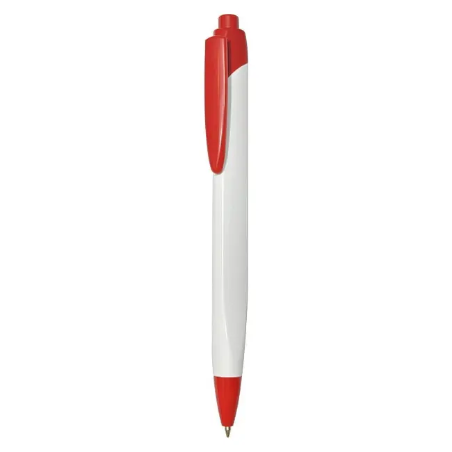 Ручка 'Uson' пластикова пише червоним Красный Белый 3926-25