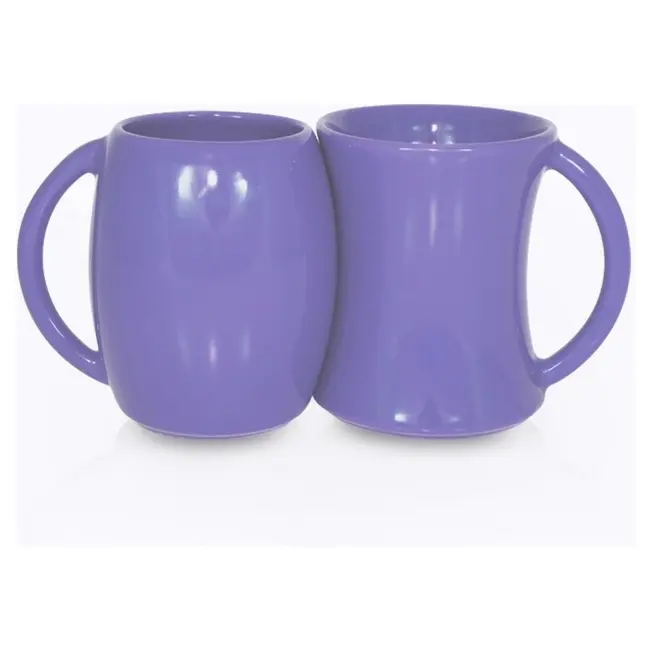 Набір з двох чашок El Paso керамічний 190 / 270 мл Фиолетовый 1747-07