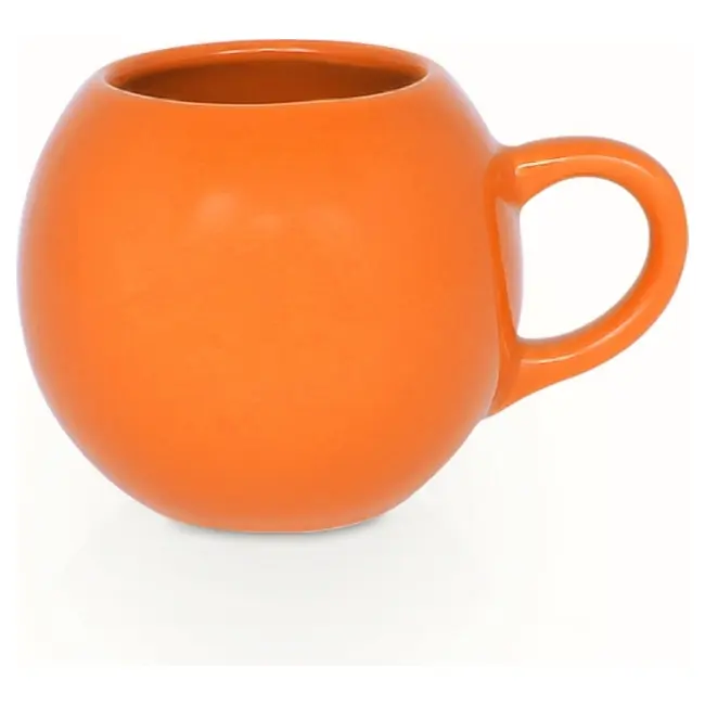 Чашка керамічна Polo 420 мл Оранжевый 1803-11