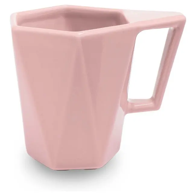 Чашка керамічна Modern 350 мл Розовый 1691-15