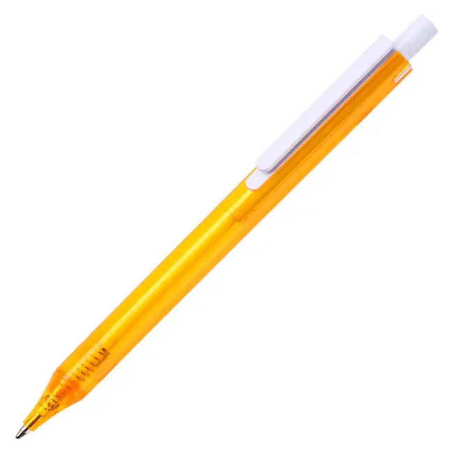 Ручка пластиковая New York Оранжевый Белый 6871-03
