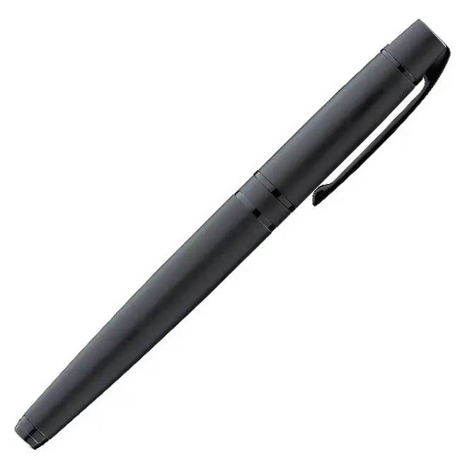 Ручка-роллер металева з покриттям Soft Touch Черный 8818-01