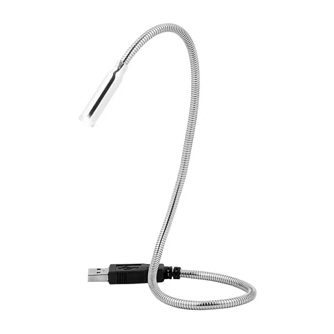 Лампа USB гнучка Серебристый 3027-01