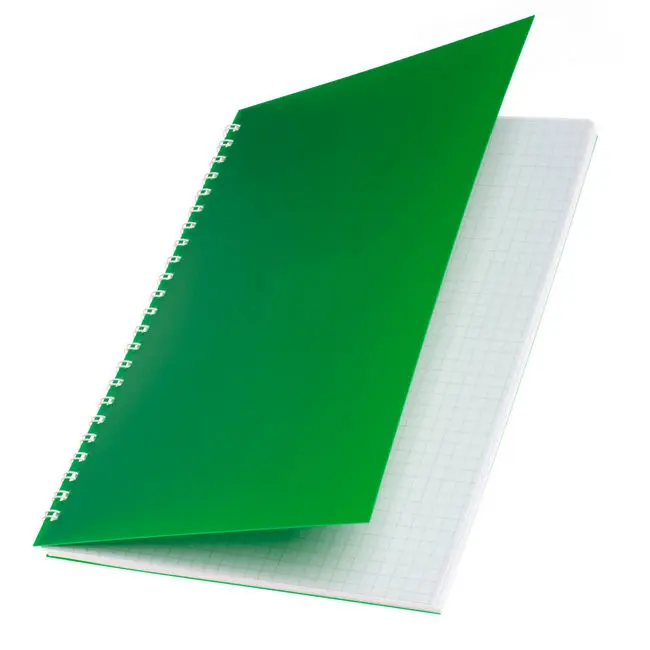 Блокнот А5 с пластиковой обложкой зеленый 50 листов Зеленый 10104-04