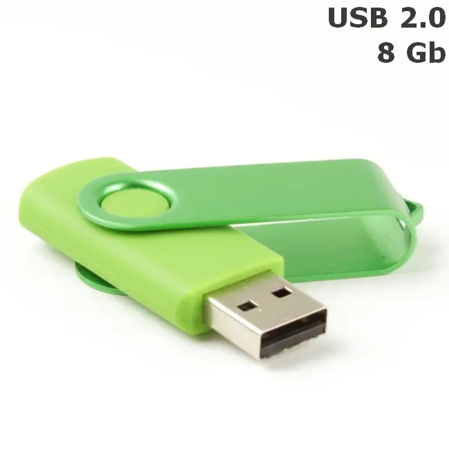 Флешка 'Twister' 8 Gb USB 2.0 Зеленый 3673-123
