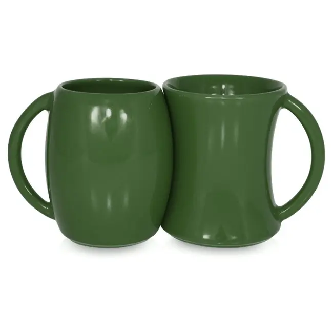 Набір з двох чашок El Paso керамічний 190 / 270 мл Зеленый 1747-22