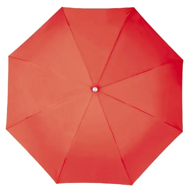 Зонт складной с прозрачным чехлом Красный 4345-04