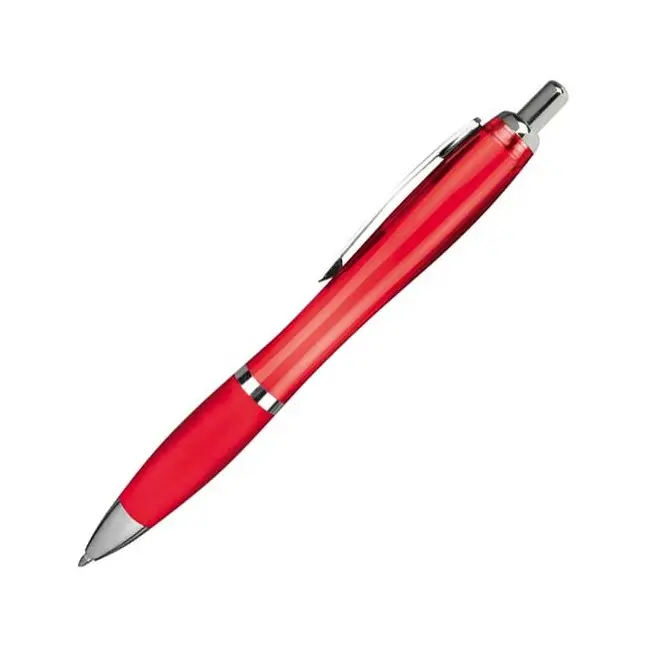 Ручка пластиковая Красный Серебристый 4539-11