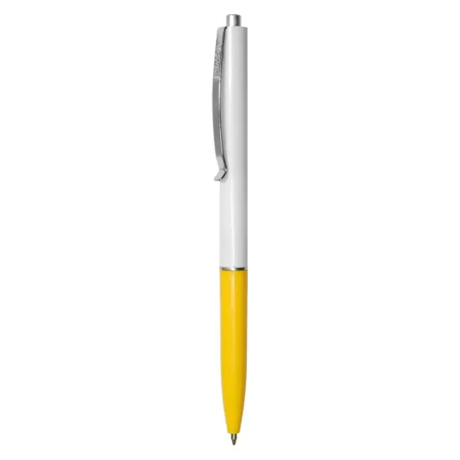 Ручка 'Uson' 'PR16-Europen' пластиковая Серебристый Белый Желтый 13542-31