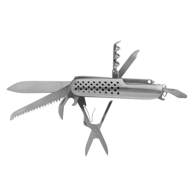 Нож складной 9 инструментов Серебристый 7925-01