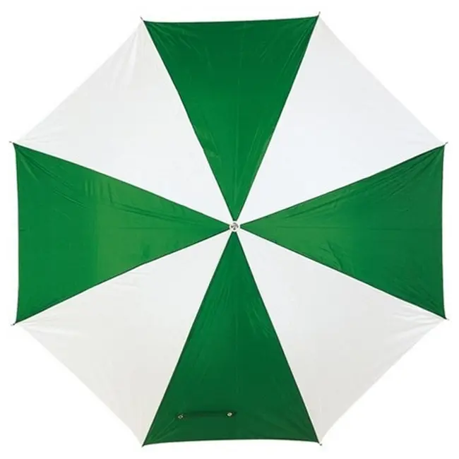 Зонт трость автоматический Зеленый Белый 5871-05