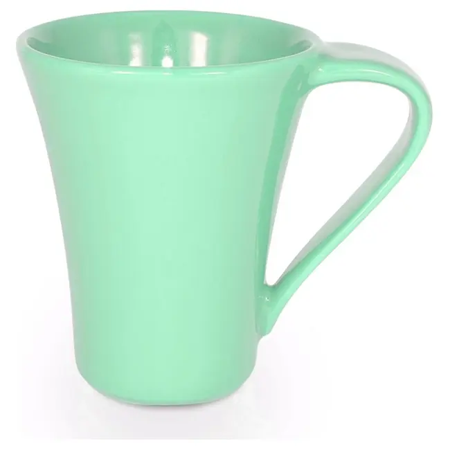 Чашка керамічна Flores 250 мл Зеленый 1758-19