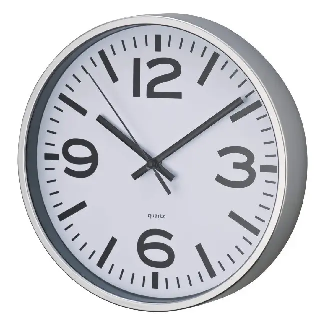 Часы настенные Белый Черный Серебристый 4262-01