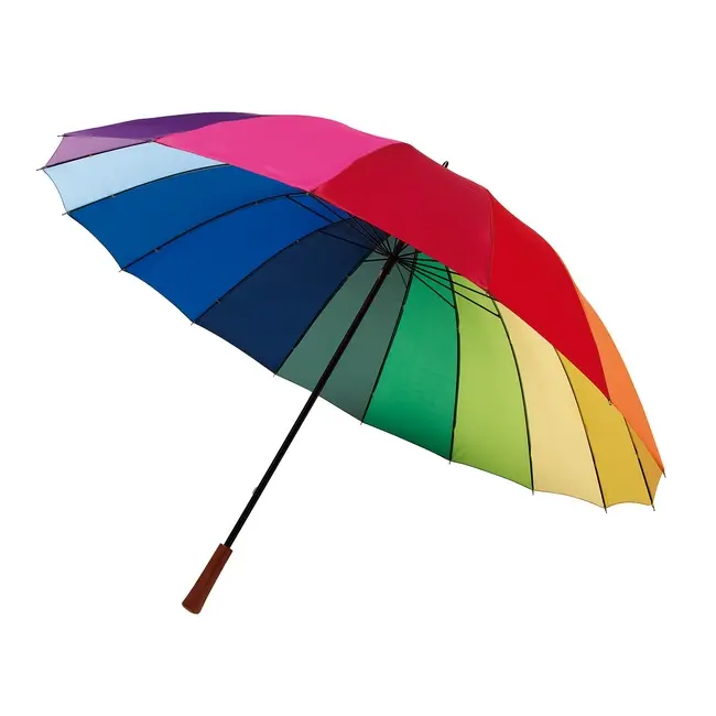 Зонт трость 'RAINBOW SKY' Зеленый Бежевый Фиолетовый Розовый Бордовый Желтый Темно-синий Синий Голубой Оранжевый Красный 3236-01