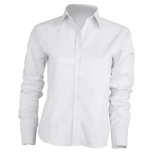 Рубашка 'JHK' 'CASUAL & BUSINESS SHIRT LADY' OXFORD WHITE Белый 1617-02