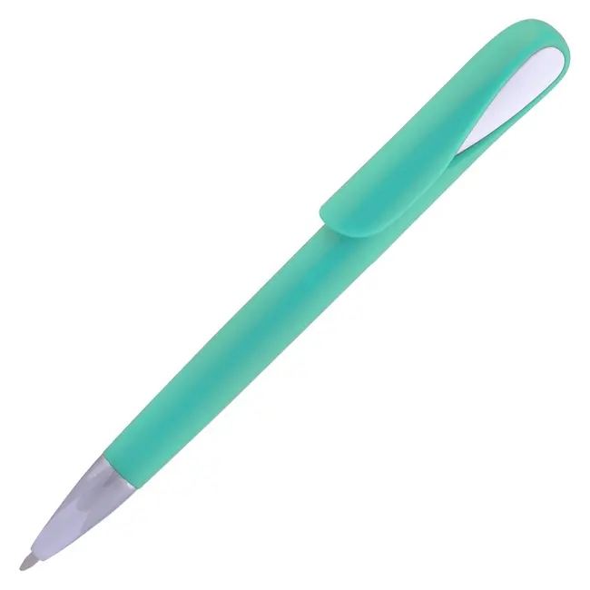 Ручка пластиковая Серебристый Зеленый Белый 10051-09