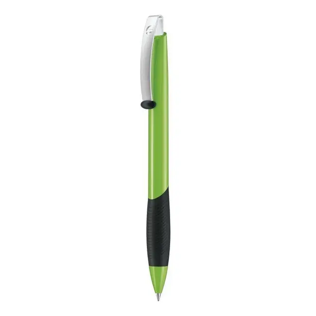 Ручка пластиковая 'Senator' 'Matrix Polished' Зеленый Черный Серебристый 8379-06