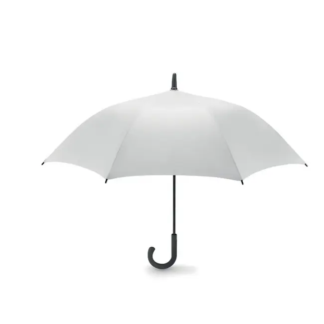 Зонт-трость ветрозащитный 'NEW QUAY' полуавтоматический d102 см Белый Черный 15201-01