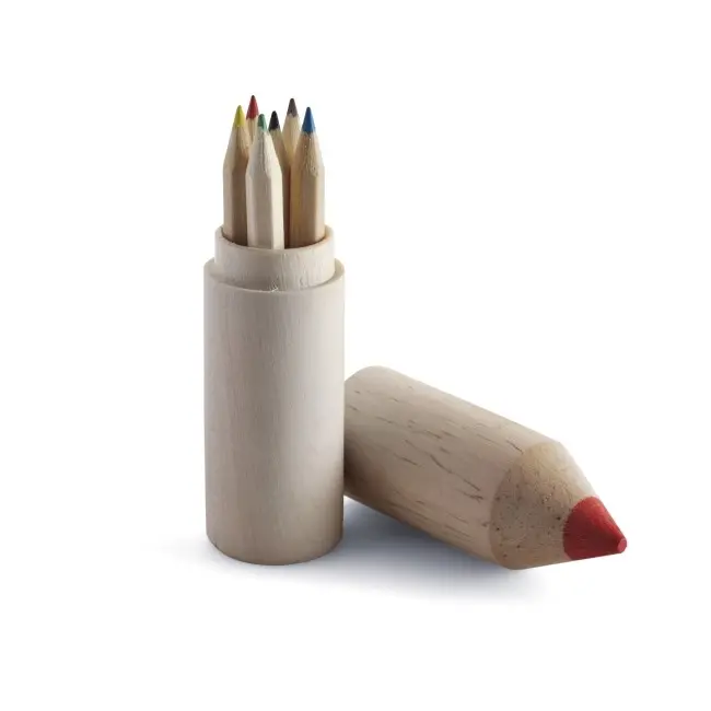 Набор цветных карандашей Красный Древесный 6764-01