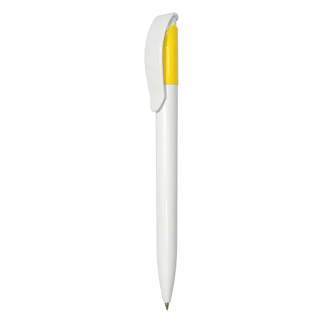 Ручка Uson пластиковая Желтый Белый 3924-01