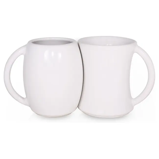 Набір з двох чашок El Paso керамічний 190 / 270 мл Белый 1747-01