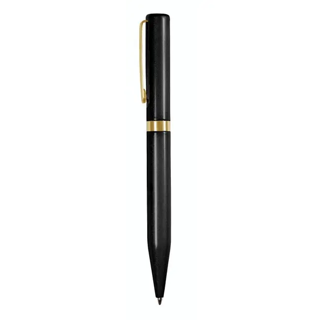 Ручка металева в футлярі Золотистый Черный 7277-01