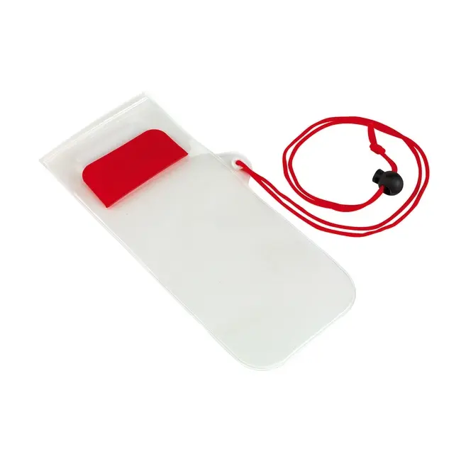 Чехол для мобильного брызгозащищенный Красный Белый 2277-04