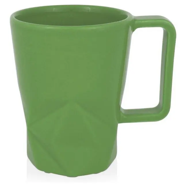 Чашка керамічна Crystal 350 мл Зеленый 1692-22