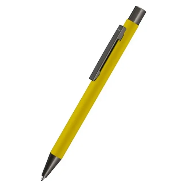 Ручка металлическая Серебристый Желтый 12413-13