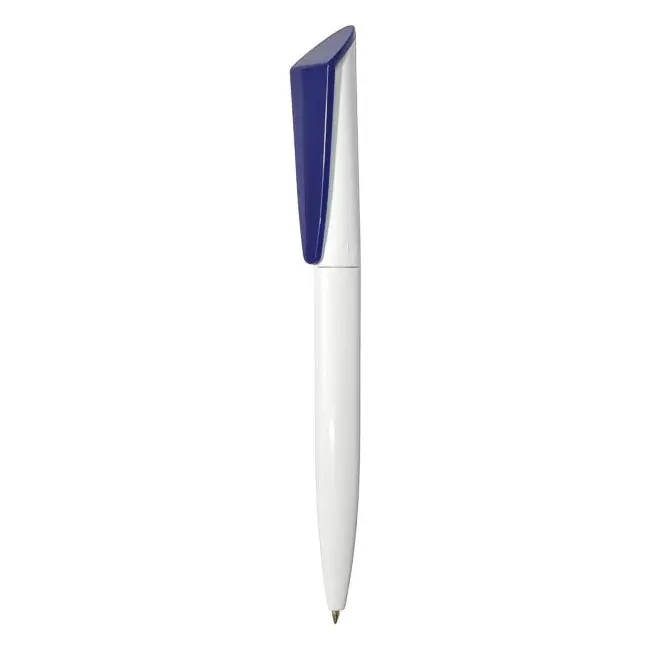 Ручка Uson пластикова Темно-синий Белый 3910-07