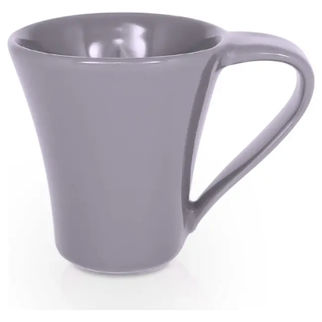 Чашка керамическая Flores 200 мл Серый 1757-14
