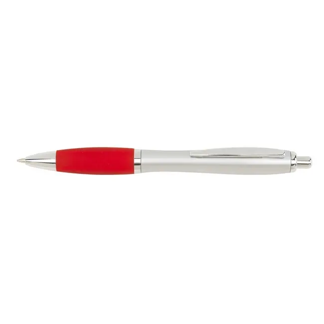 Ручка пластиковая Красный Серебристый 2787-07