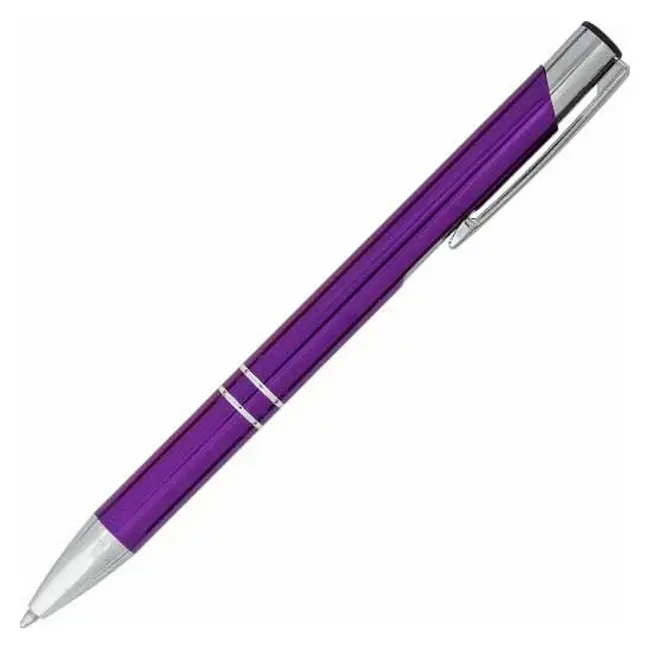 Ручка металлическая с насечками Фиолетовый 7079-10