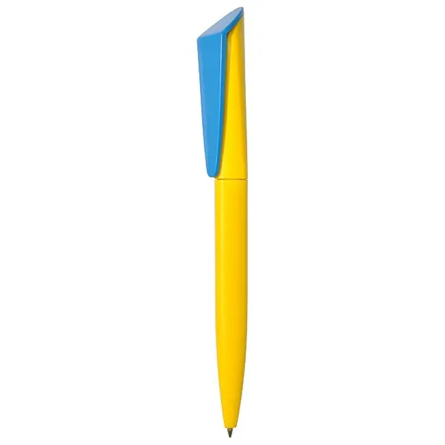 Ручка 'Uson' пластикова Голубой Желтый 3910-84
