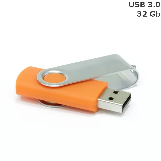 Флешка 'Twister' 32 Gb USB 3.0 Оранжевый Серебристый 15258-81